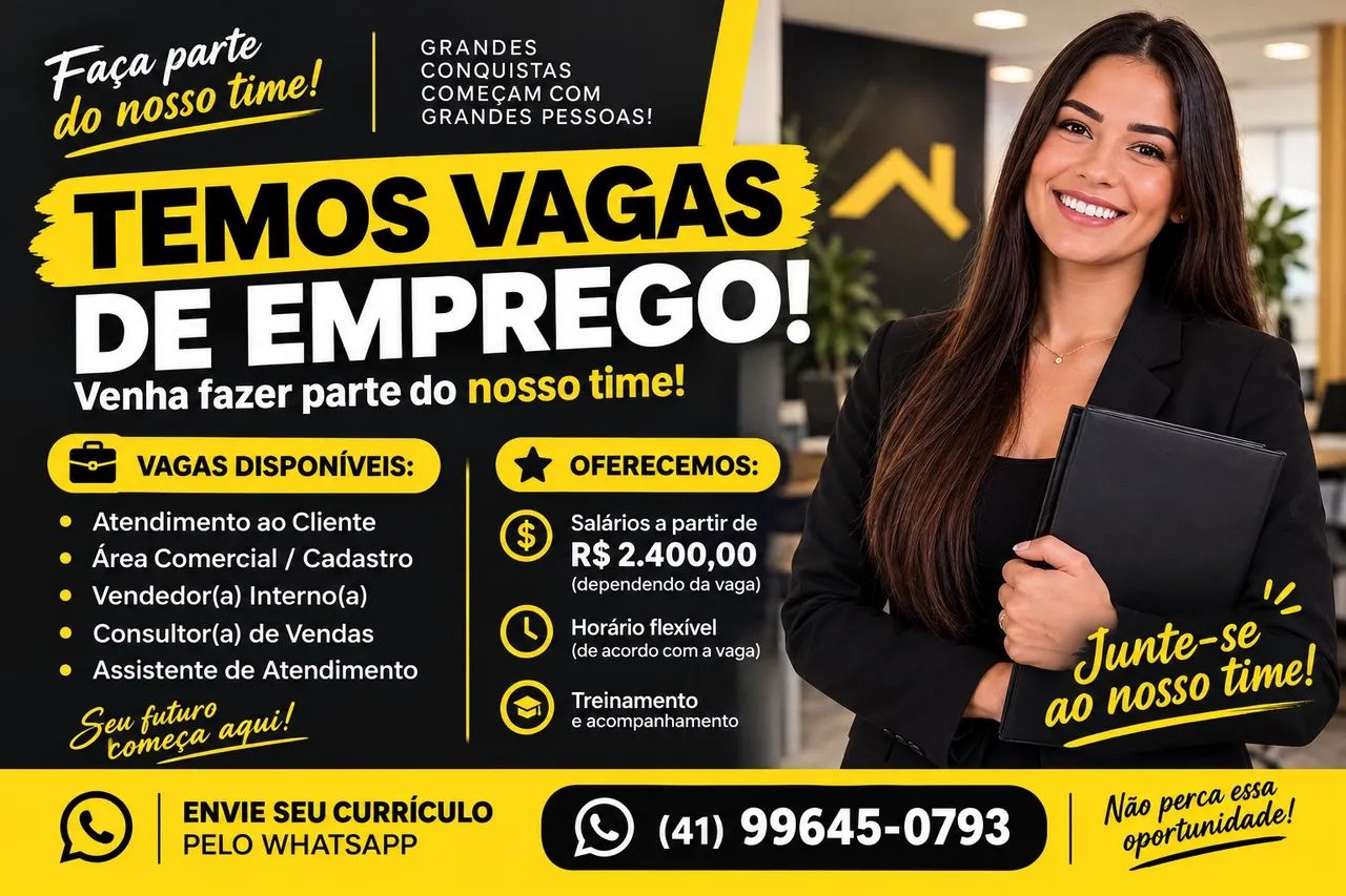 VAGA DE EMPREGO