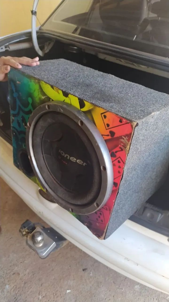 Subwoofer Pioneer 12 Polegadas na Caixa Dutada ? Som Automotivo