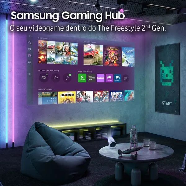 Samsung The Freestyle 2nd Gen projetor - Foto 4