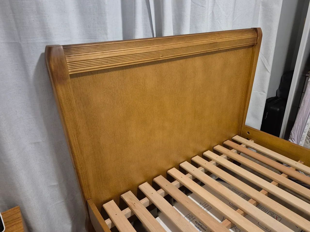 Cama de Casal  Versalhes Madeira Maciça - Foto 5