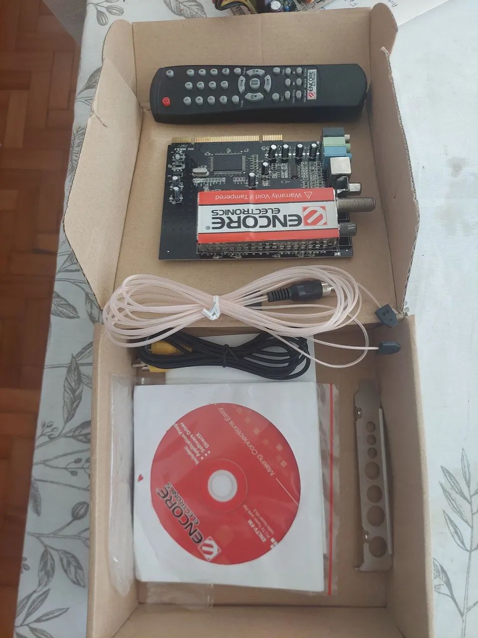 Placa de captura de tv e rádio FM interna marca encore - Foto 4