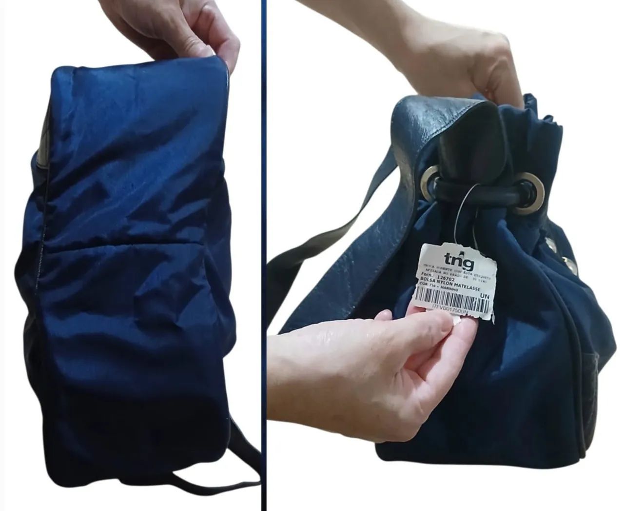 Bolsa tng azul marinho nova - Foto 5