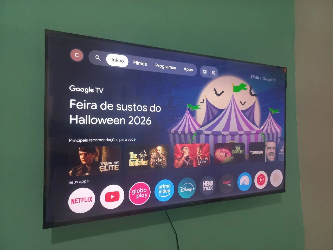 TV tcl 43 polegadas Qled Tv