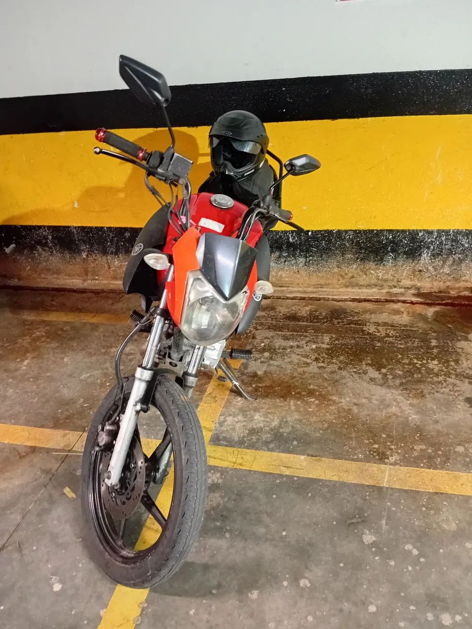 Moto Factor 150 vermelha- 2017 - Foto 2
