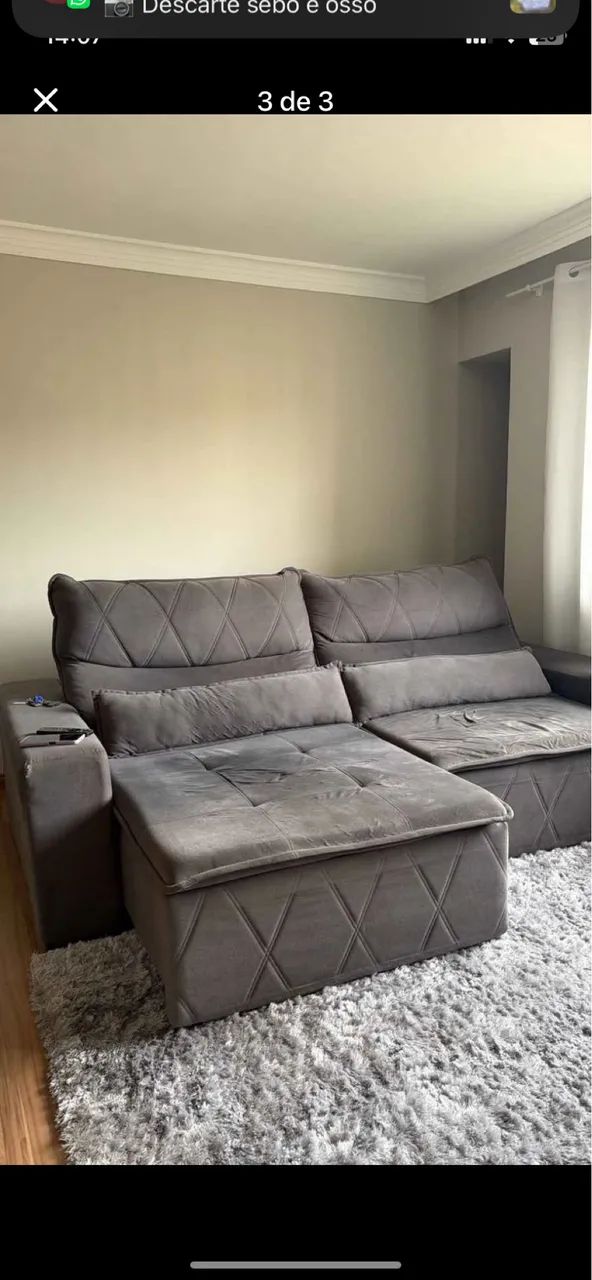 Vendo sofá retrátil 