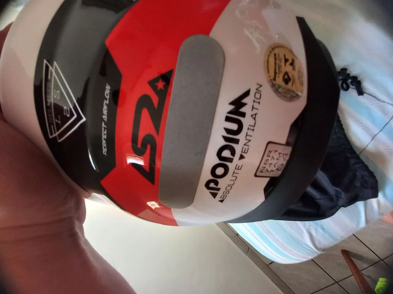 Kit jaqueta e capacete motociclista FEMININA  - Foto 5