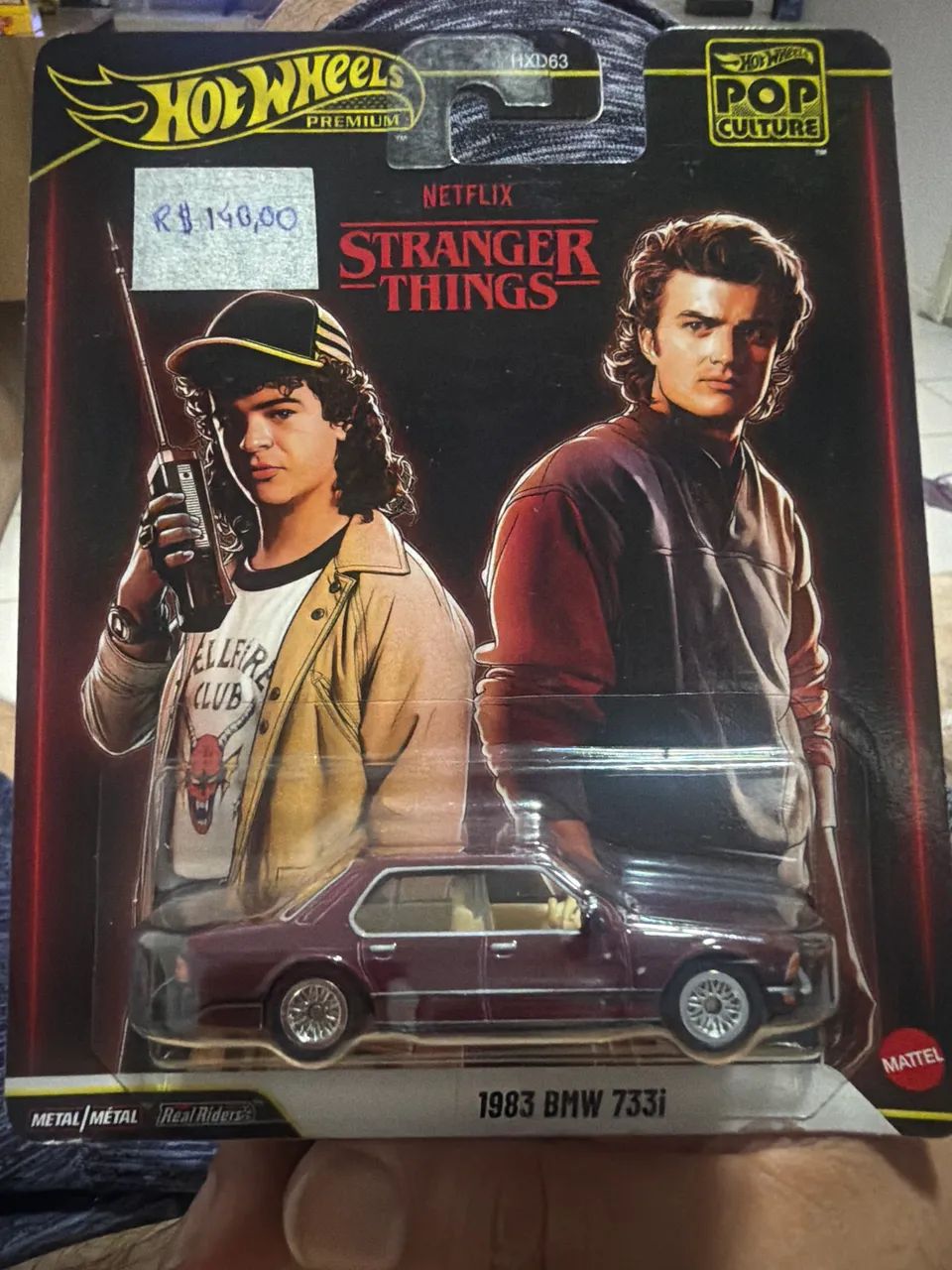Hot Wheels - 1983 BMW 733i - Stranger Things - Hobbies e coleções