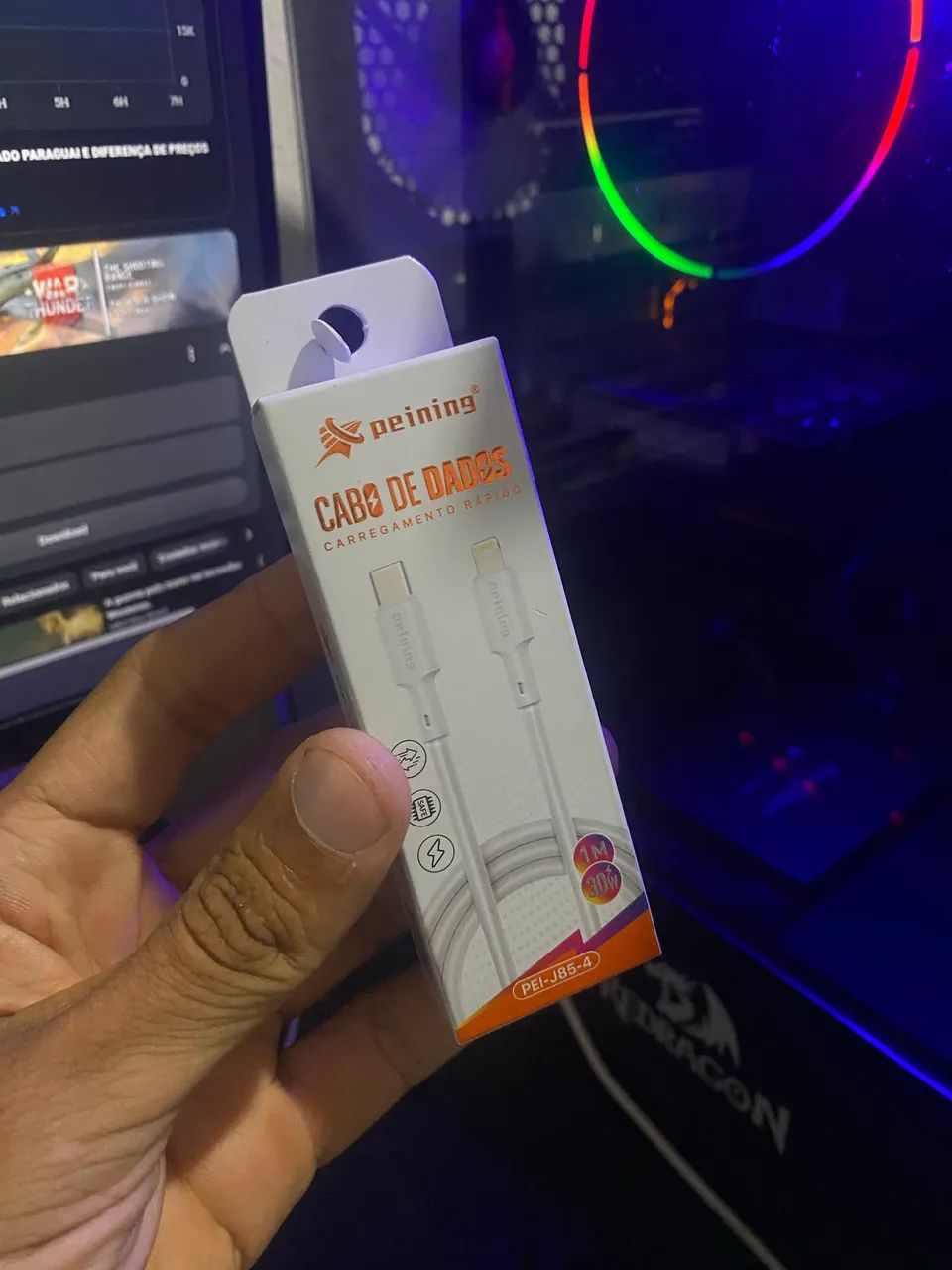 Cabo USB C IPhone E Android  - Foto 3