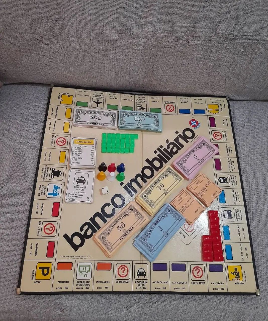 Jogo Banco Imobiliário Estrela anos 80 - Foto 2