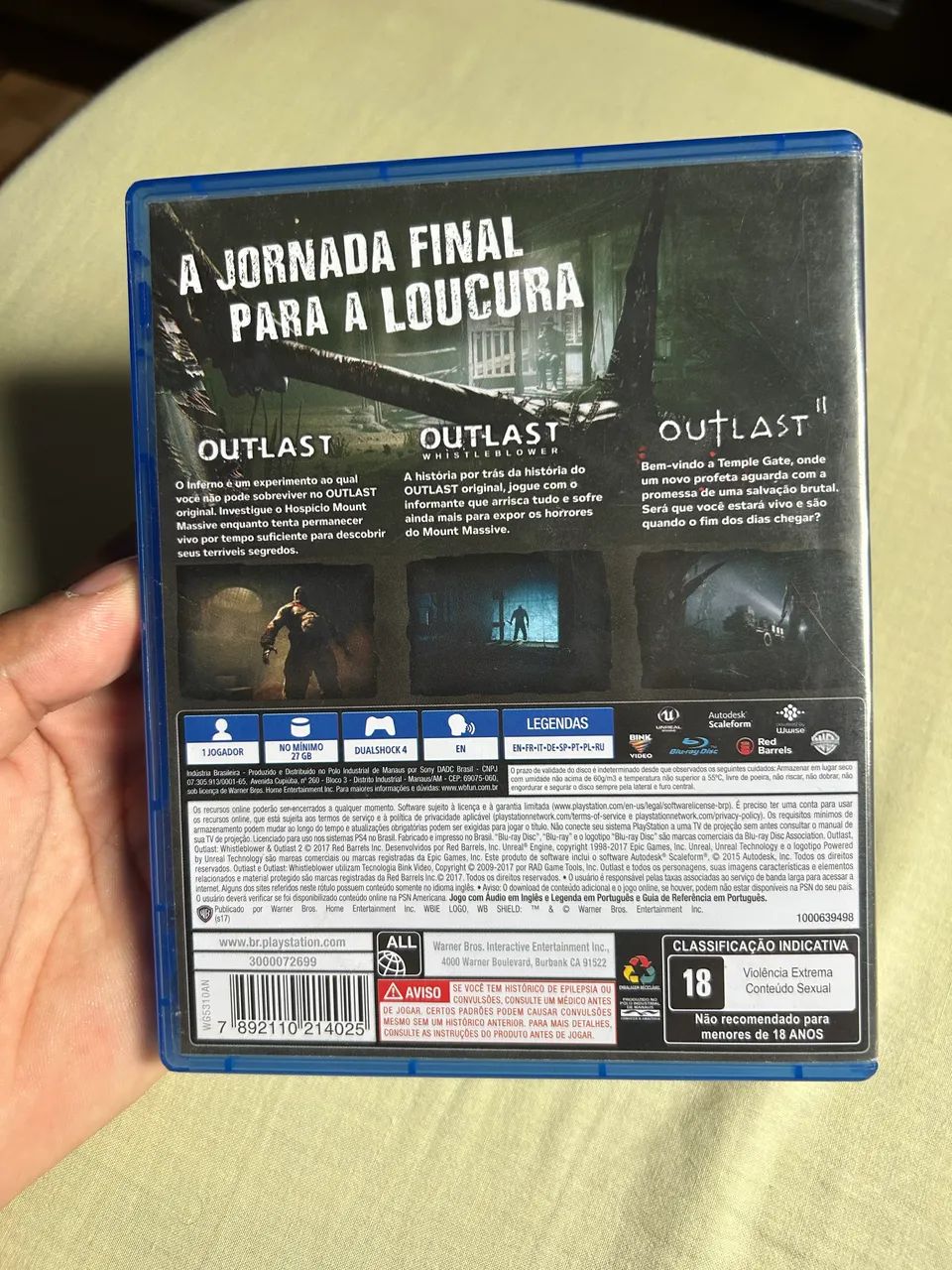Outlast trinity PS4 - Foto 2