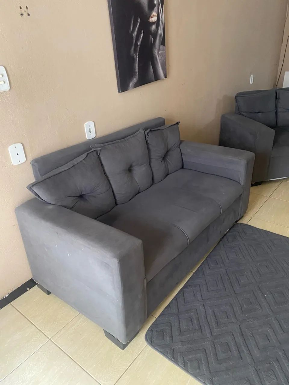 Sofá 2 e 3 lugares!