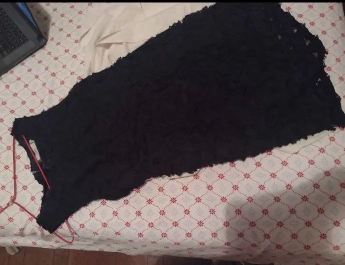 Vestido preto renda  - Foto 5