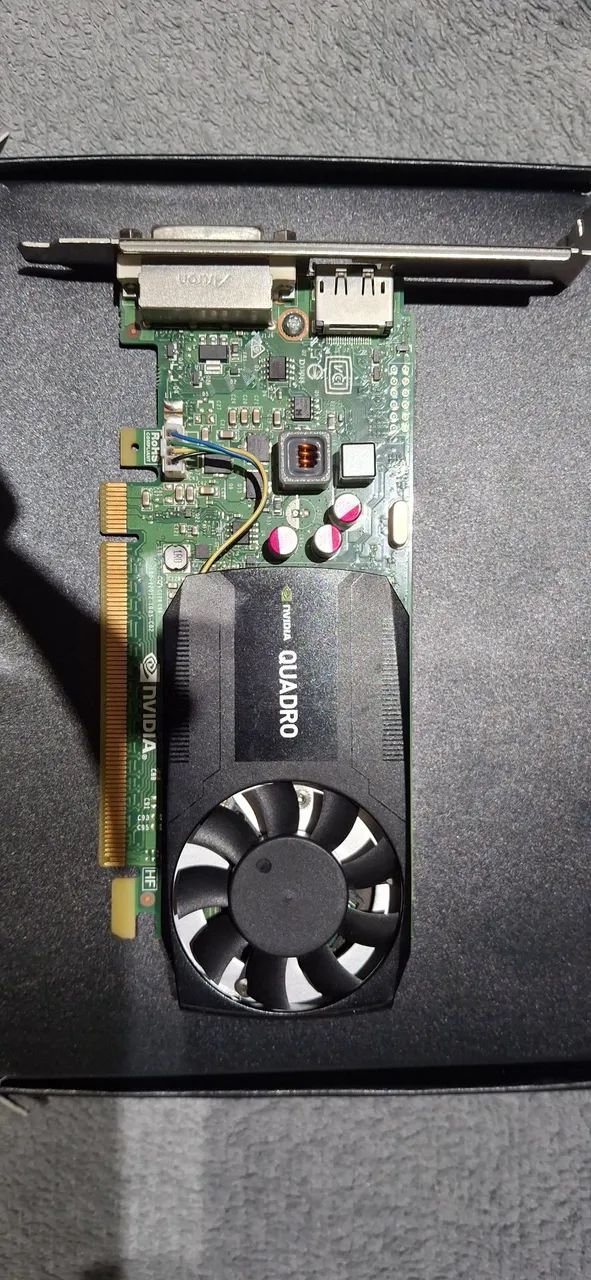 Placa de vídeo NVidia Quadro K620 em perfeito estado