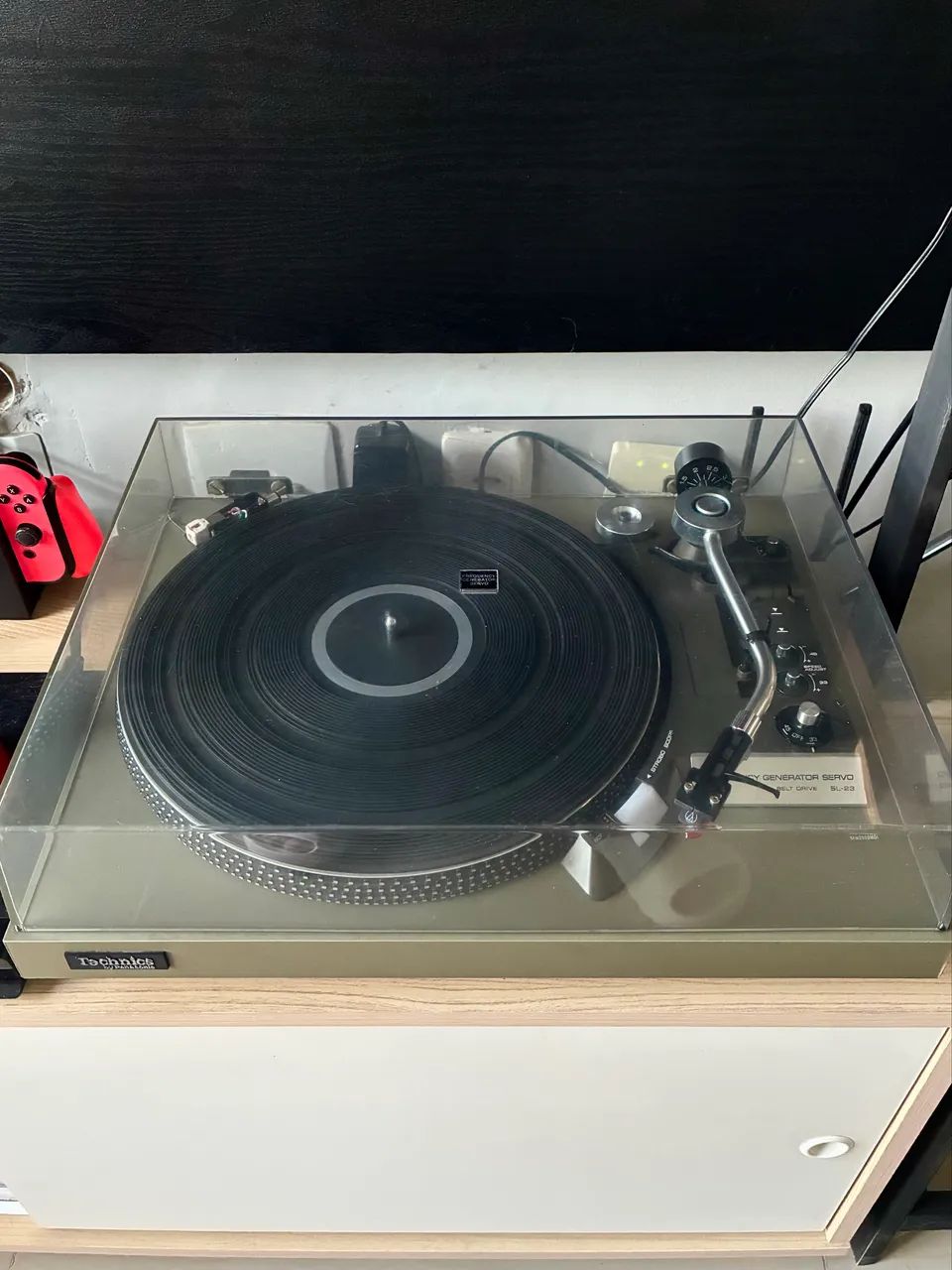 Toca disco Technics SL-23 Impecável  - Foto 4