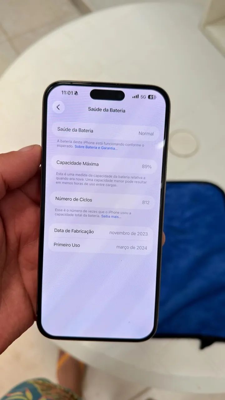 iPhone 15 pro Max - passo cartão  - Foto 2