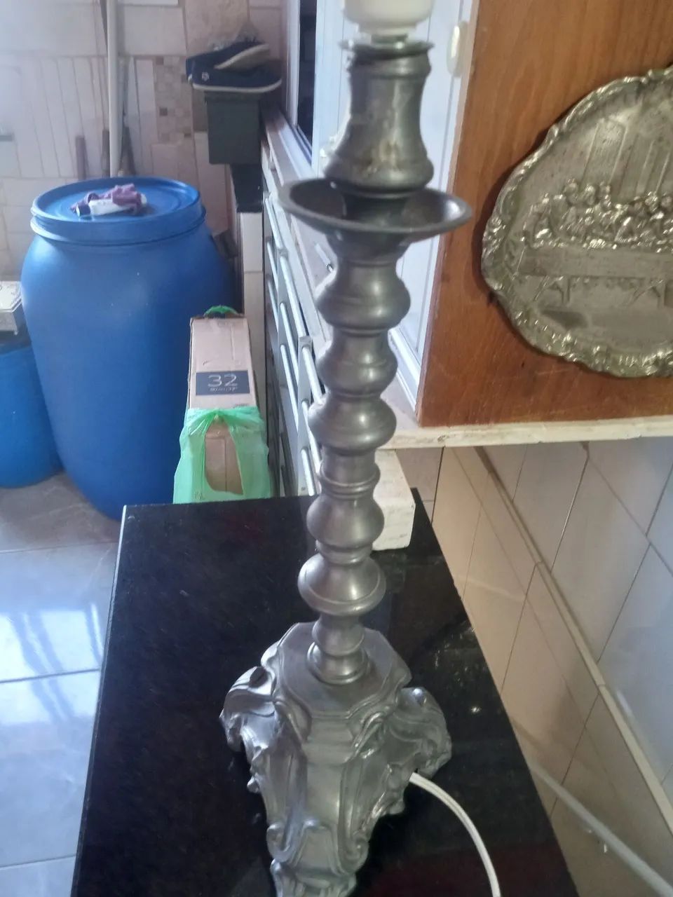 Abajur de metal  - Foto 2