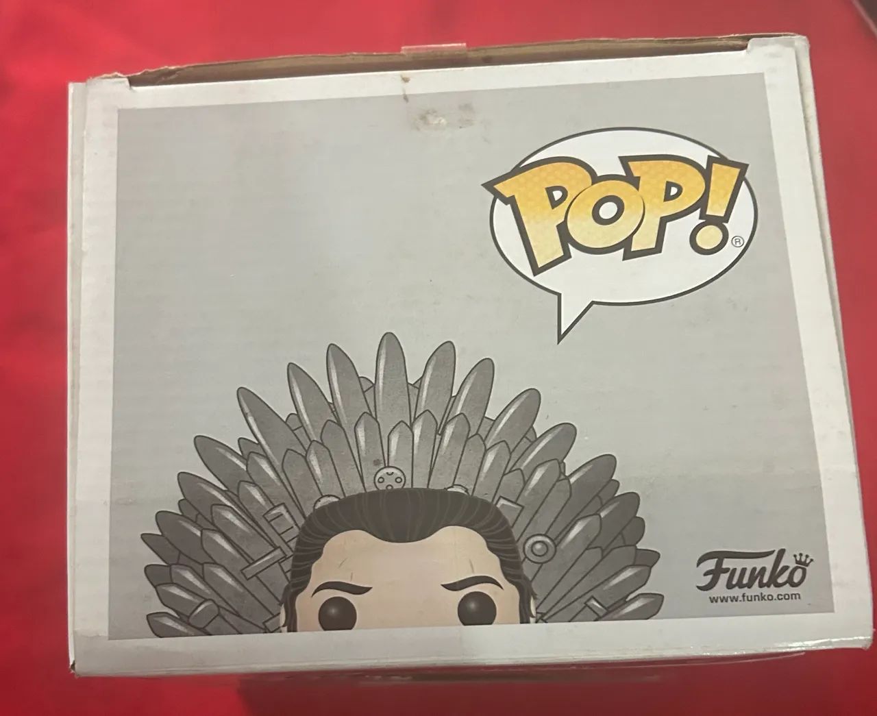 Funko Pop Jon Snow Game of Thrones Iron Throne 72 - Foto 5