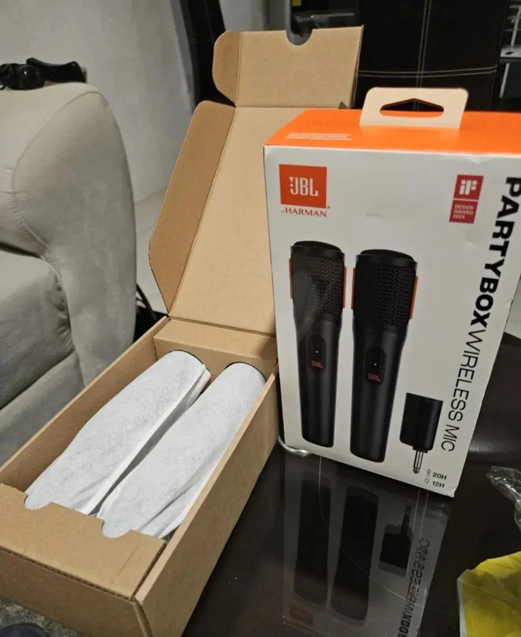 PARTYBOX 710 + PAR DE MICROFONES JBL - Foto 3
