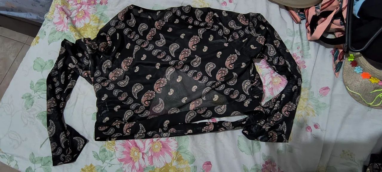 Croped Tule Transpassado  - Foto 2
