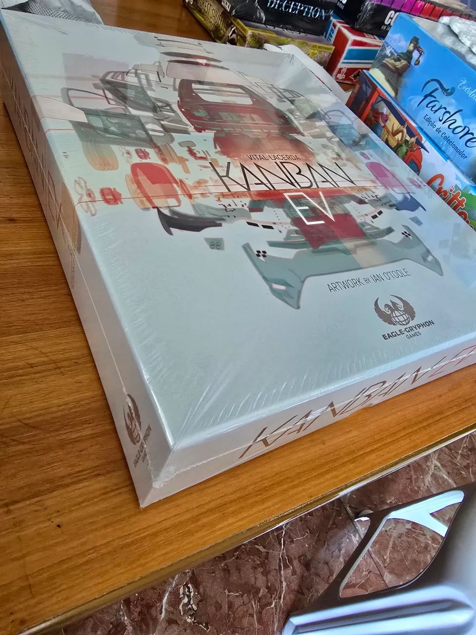 Kanban EV jogo tabuleiro boardgame novo - Foto 5