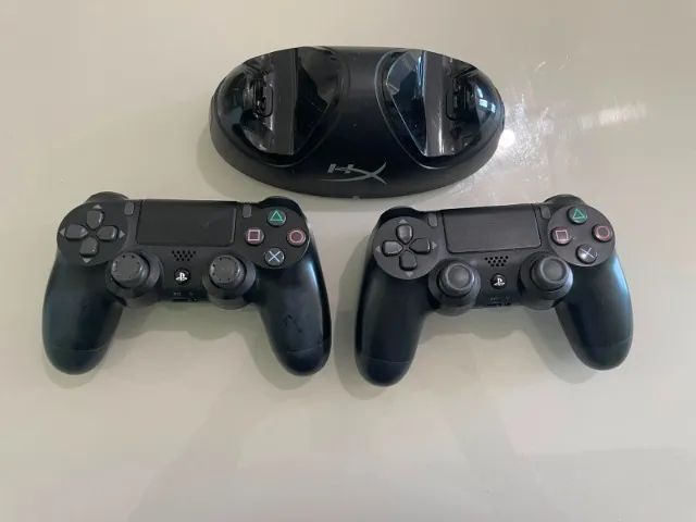 PS4 Slim + 2 Controles e Dock - Foto 2
