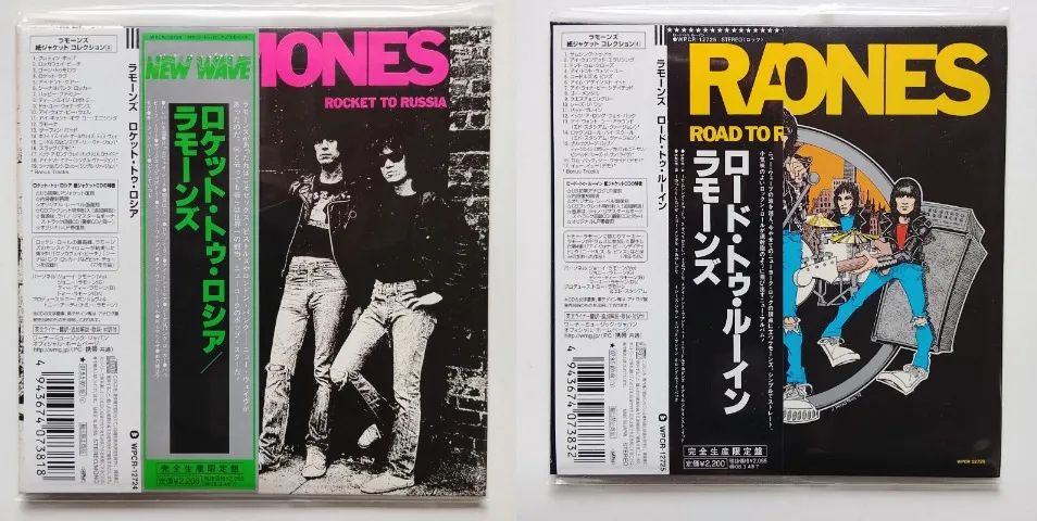 RAMONES - LOTE COM 8 CD MINI LP EDIÇÃO JAPONESA - Foto 2