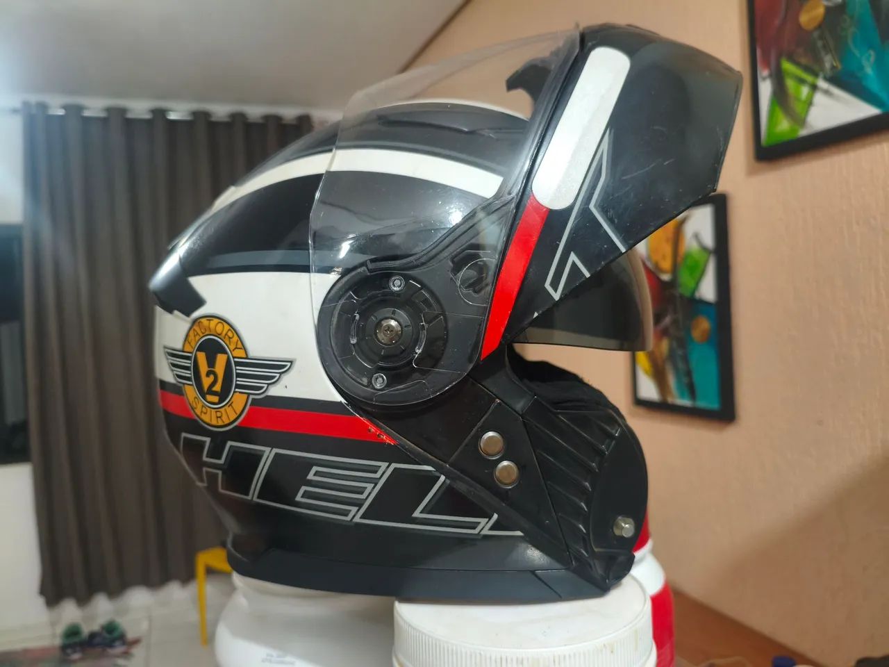 Capacete Helt articulável original  - Foto 3