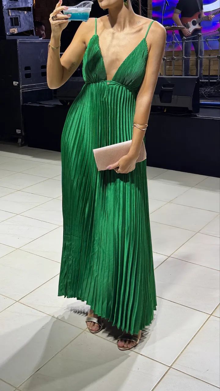 Vestido Farm plissado  - Foto 4