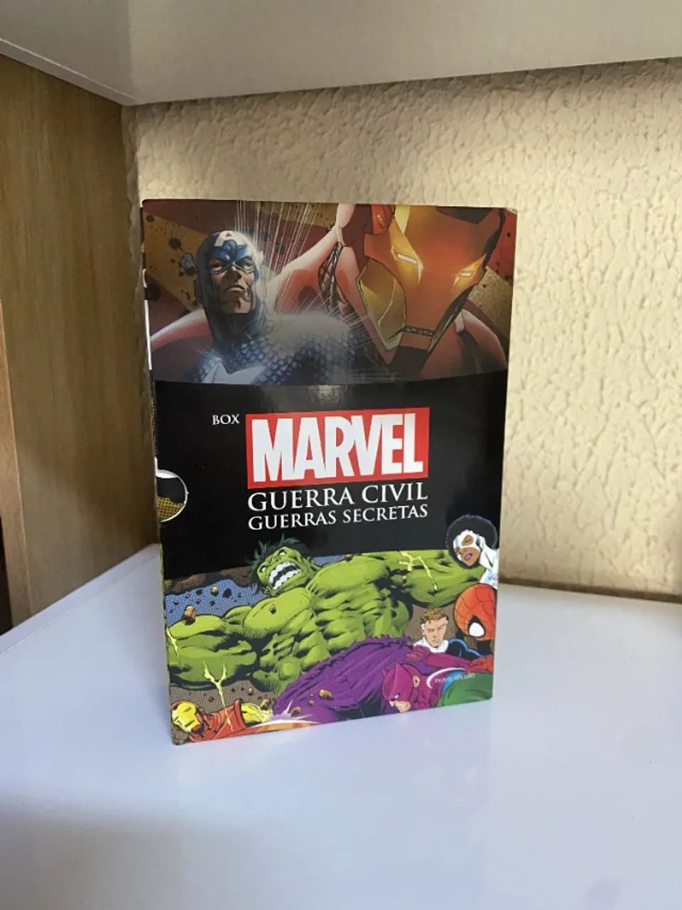 Box Marvel Guerra Civil: Guerras Secretas