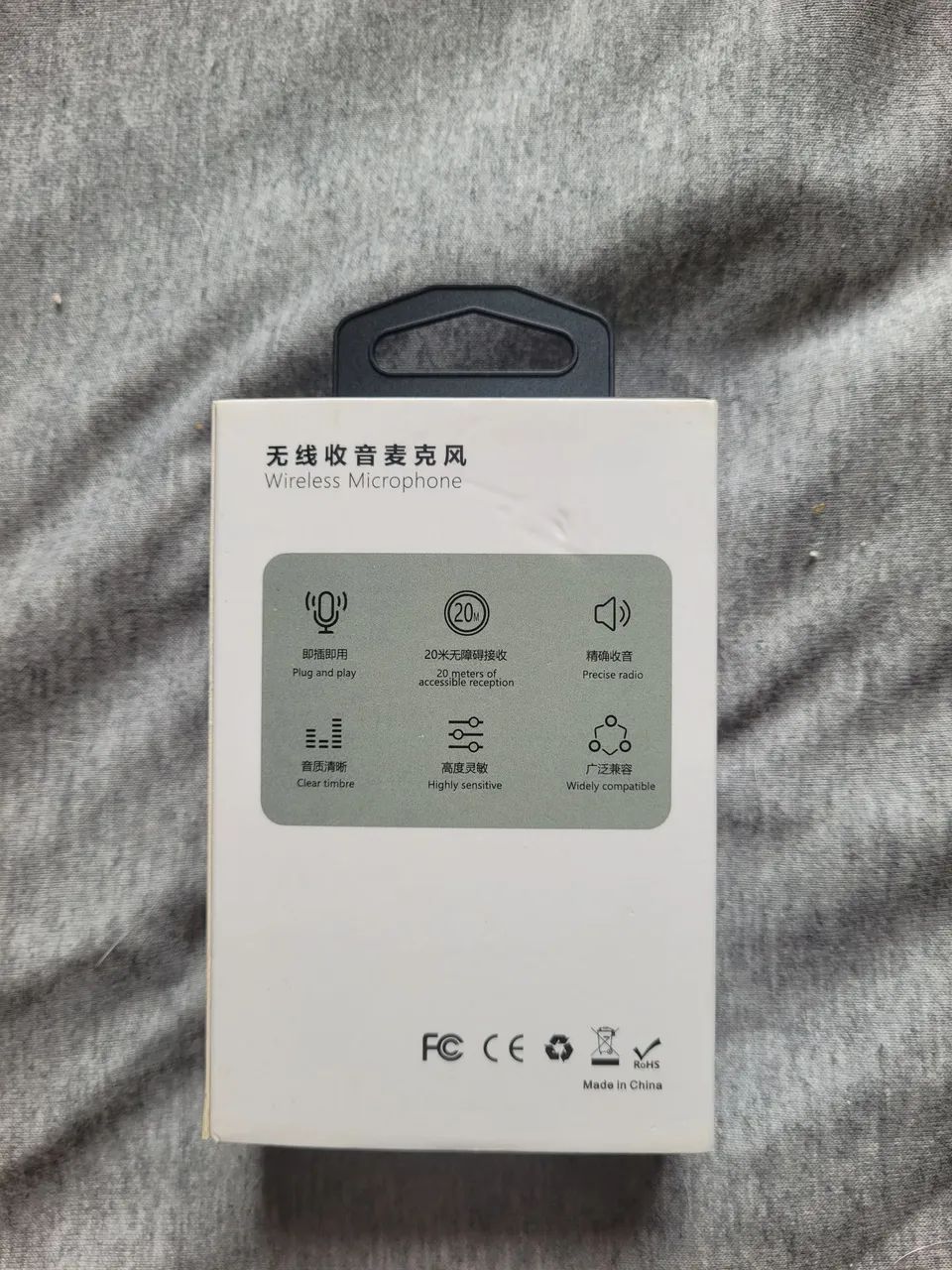 Microfone de Lapela Bluetooth  - Foto 2