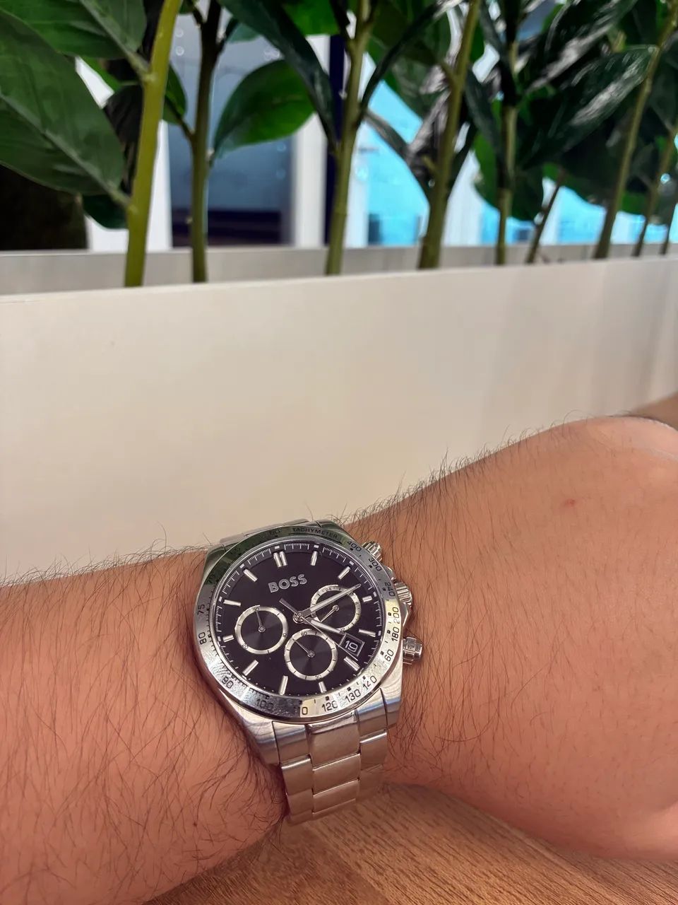 Relógio Hugo Boss - Aço Prateado - Foto 2