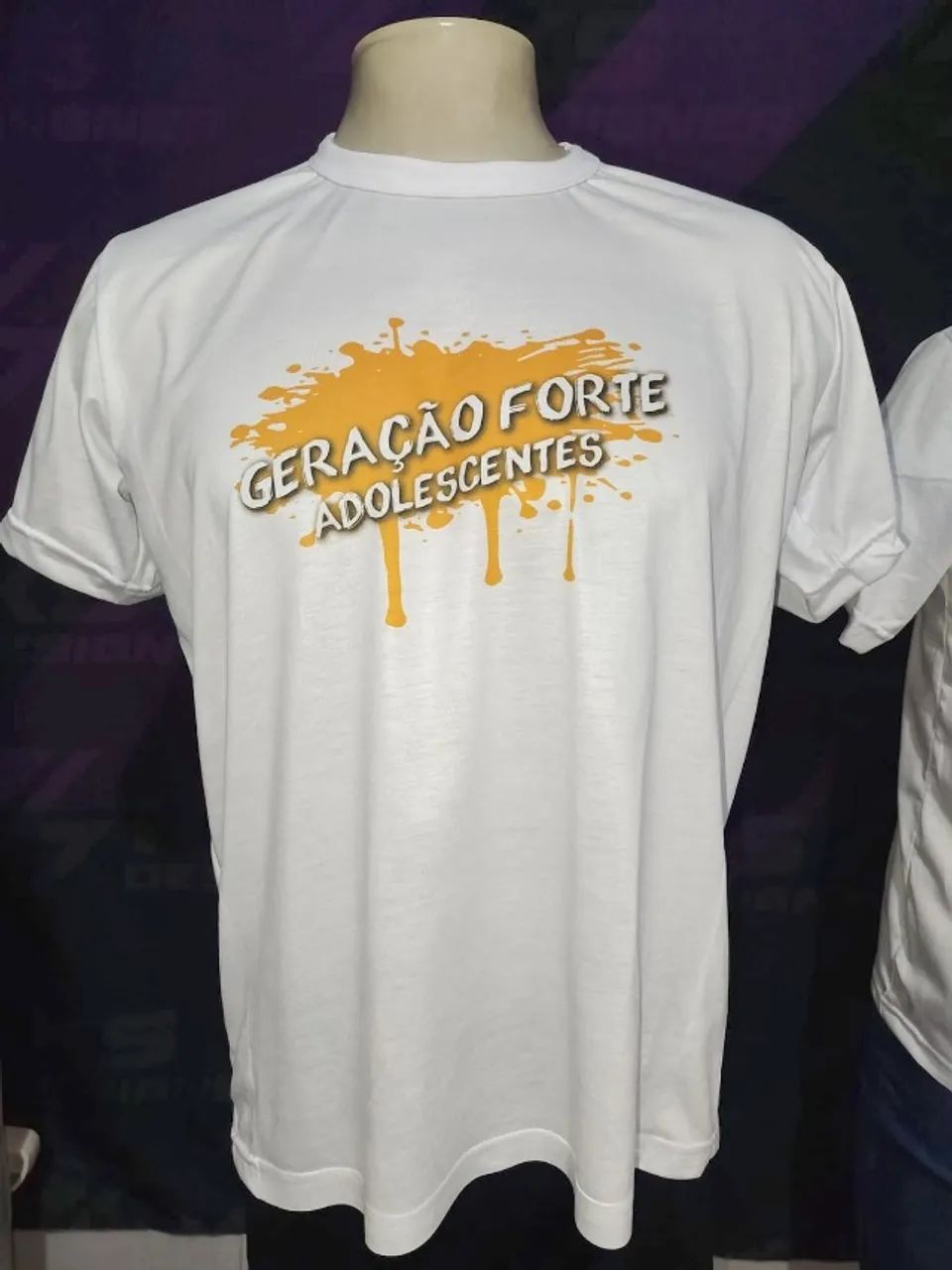 Camisa Branca Personalizada 