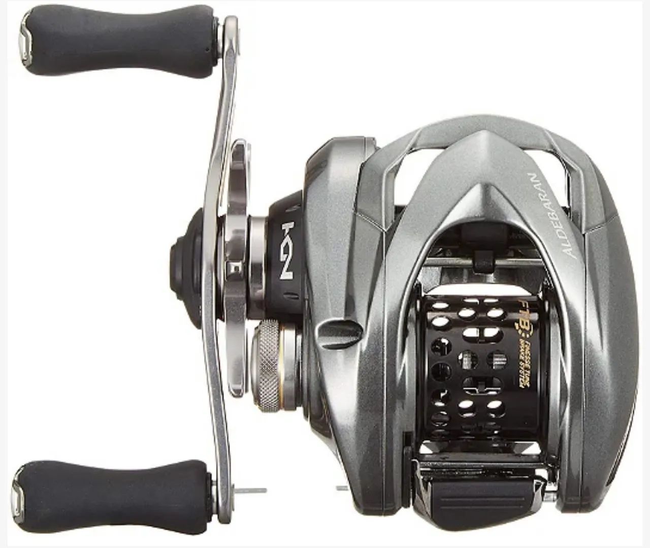 Carretilha Shimano Aldebaran BSF XG esquerda - Esportes Aquáticos