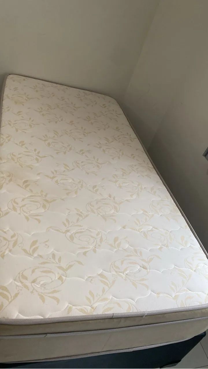 cama box solteiro ortobom  - Foto 3