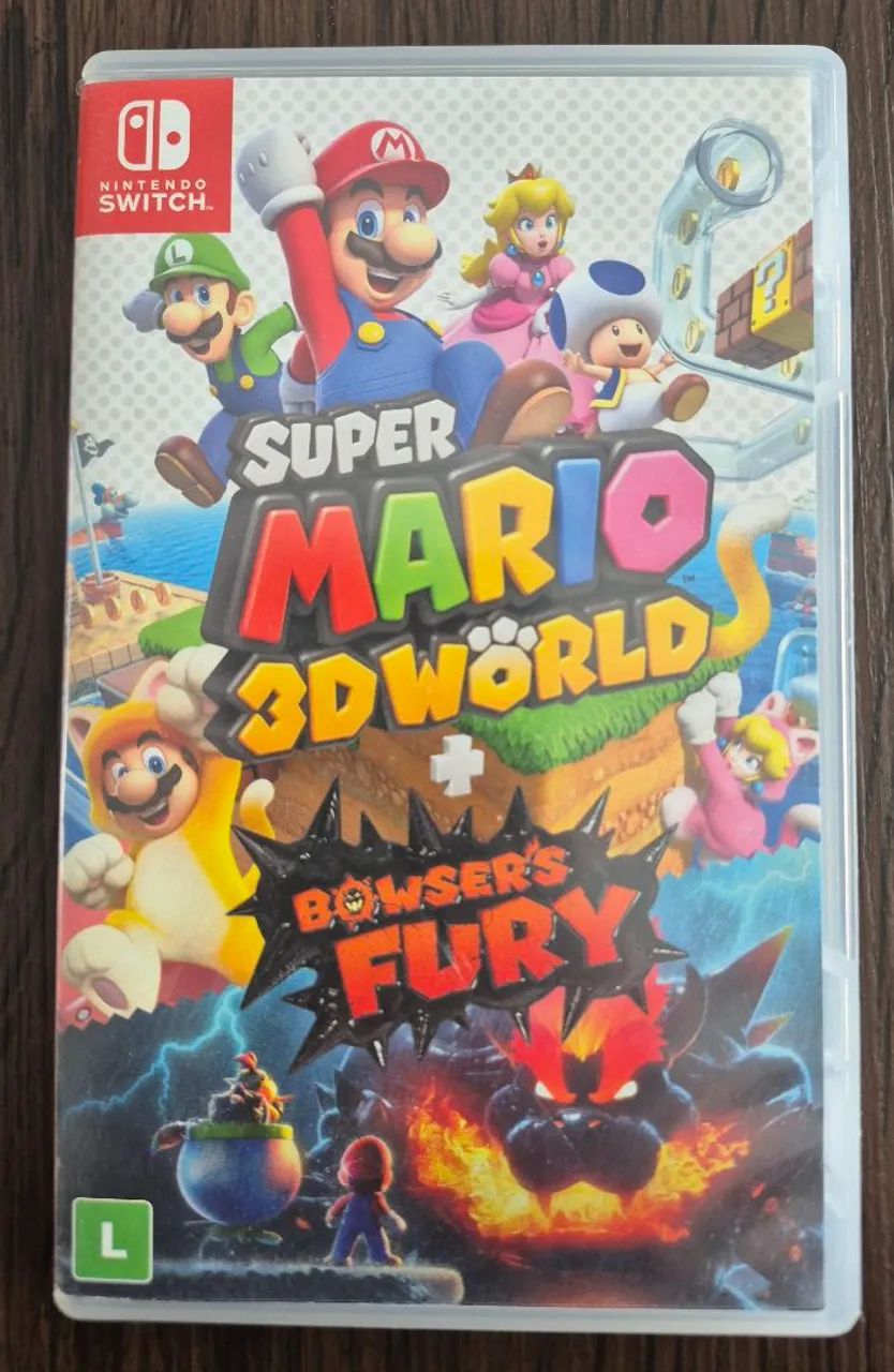 Super Mário 3D World Nintendo Switch - Jogos de Vídeo Game
