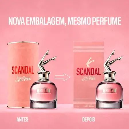 Perfume Scandal Eau De Parfum ( Tradicional ) 80ml Feminino - Foto 3