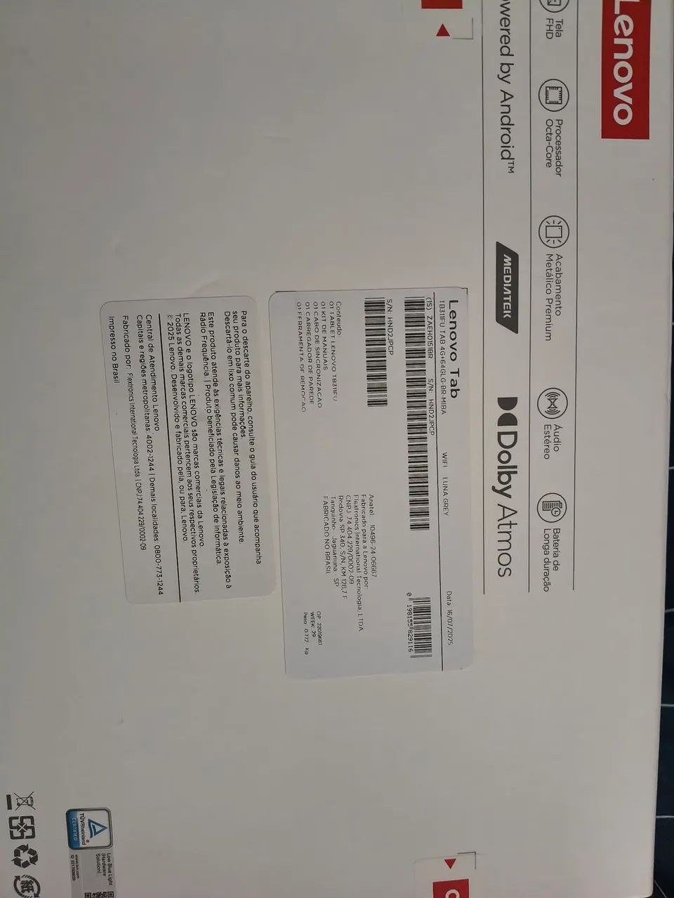 Lenovo Tab 10.1" 4gb RAM 64gb + case protetora - Foto 2
