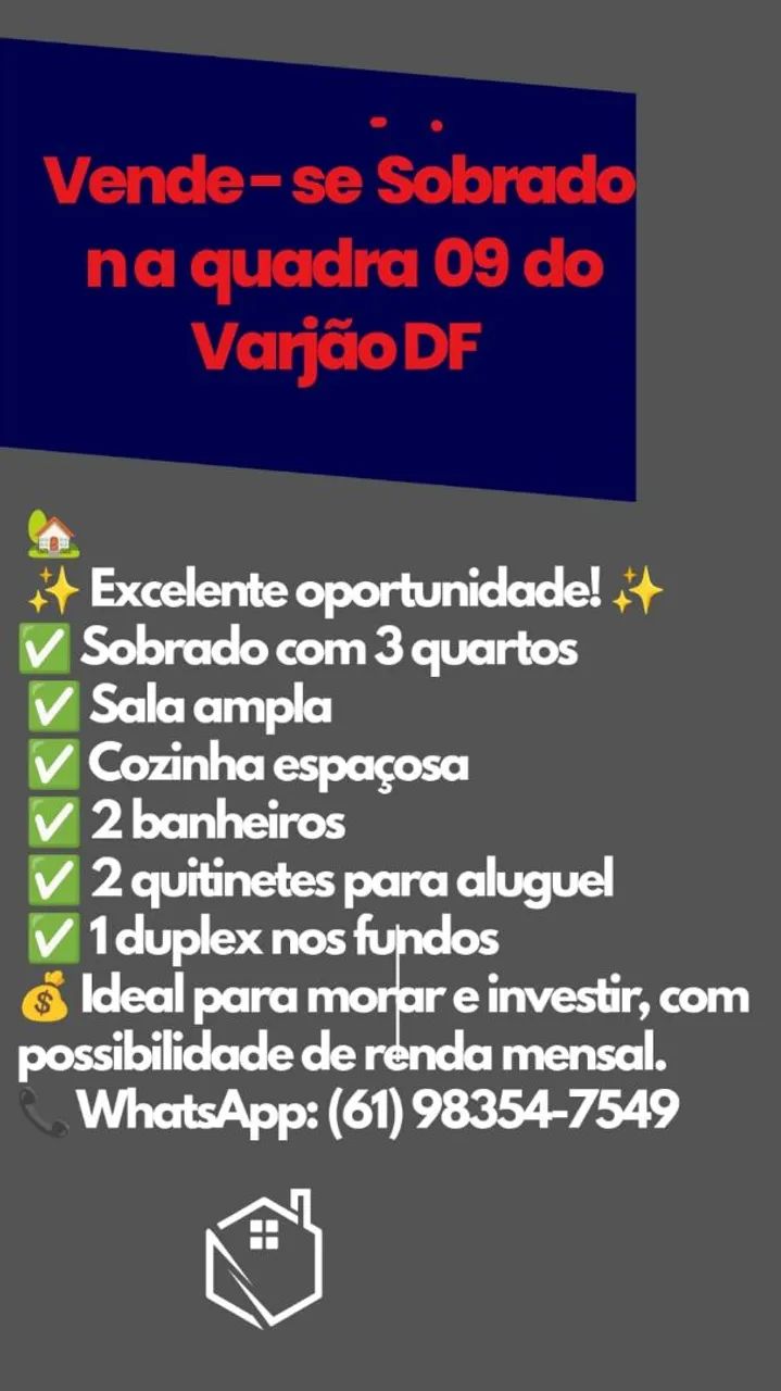 Sobrado  varjão. - Foto 2