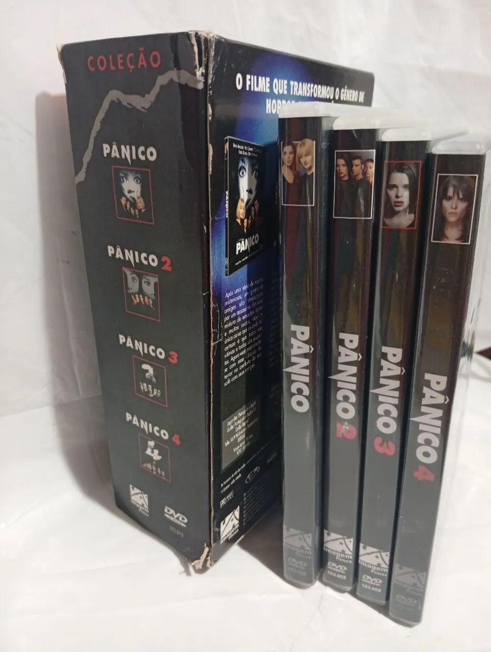 Dvd box quadrilogia pânico 4 discos luva - Foto 4