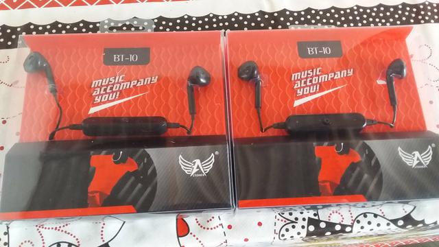 Fone via bluetooth, dos dois lados. 50$ entrega grátis aproveite
