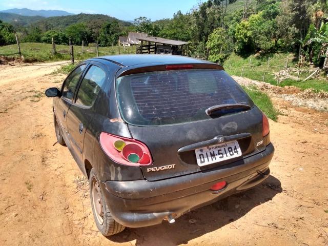 Peugeot 206, ano 2002/2003, 1.0, gasolina - Foto 2