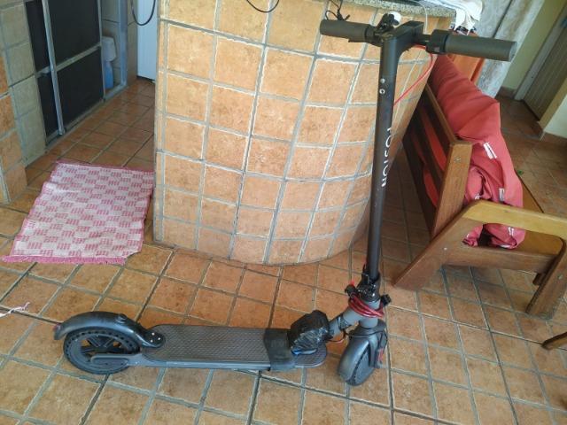 Patinete Foston - Nota fiscal, bateria extra e 2 pneus maciço infuráveis - Foto 2