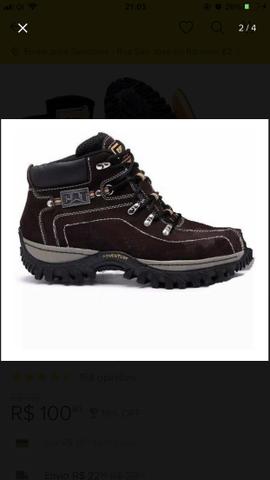 BOTA CATERPILLAR + Brindes PROMOÇÃO - Foto 2
