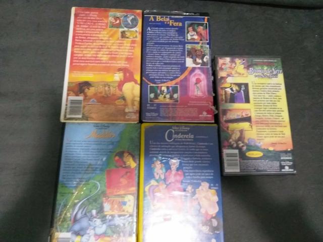 Fitas Cassete de clássicos da Wall Disney - Foto 3