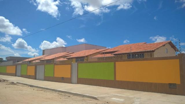 Casas no cidade das rosas