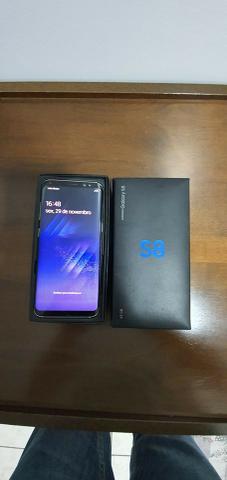 Smartphone Samsung Galaxy S8 Dual Chip Android 9.0 Pie - Tela 5.8" Câmera 12MP - Prateado