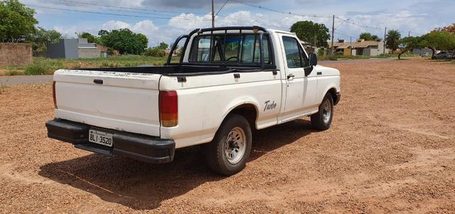 Ford F1000 Turbo Mwm 229 Ano-95 Branca - Foto 8