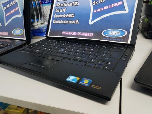 N o tebook Dell | Core i5 | 4GB Mem.| C/Garantia | Formatado e Revisado
