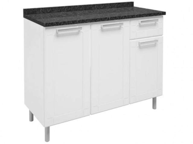 Balcão Múltipla com Tampo com 3 Portas e 1 Gaveta - Bertolini (Em Até 12 X Sem Juros) - Foto 2