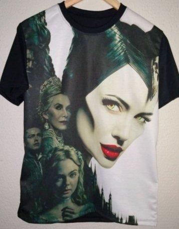 Camisa Estampa Malévola Dona Do Mal - Foto 2
